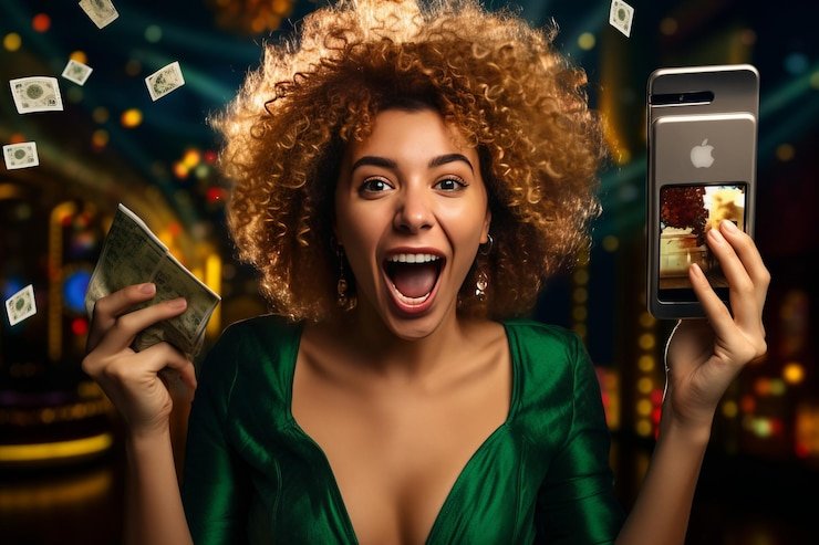 Riwayat deposit dan penarikan mobile banking Layar riwayat transaksi menampilkan deposit dan penarikan